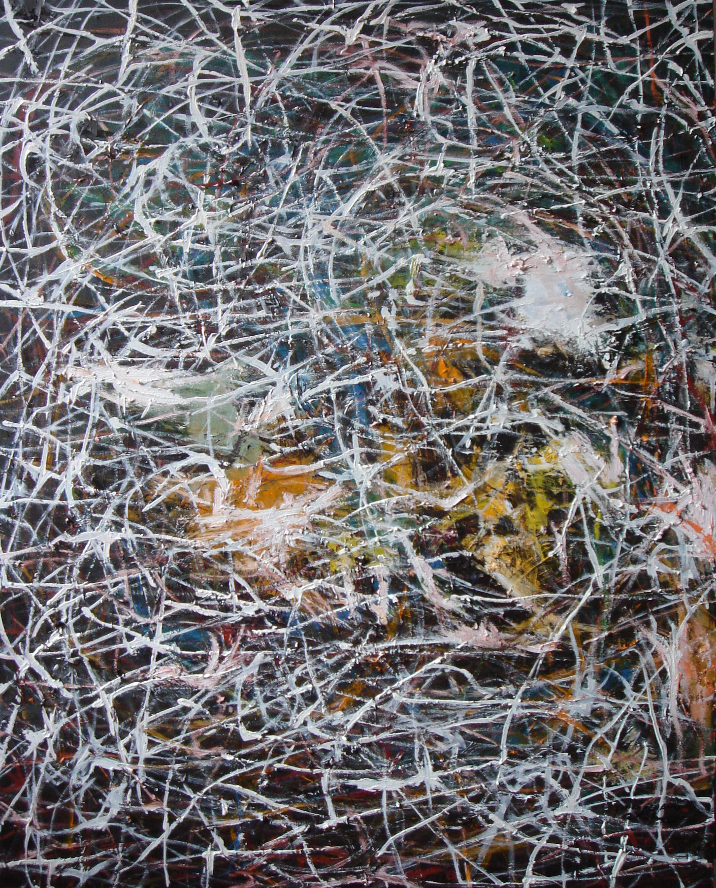 第八個夜- 2032。The eighth night - 2032。Oil.canvas, Cm 100 x 80, 2007